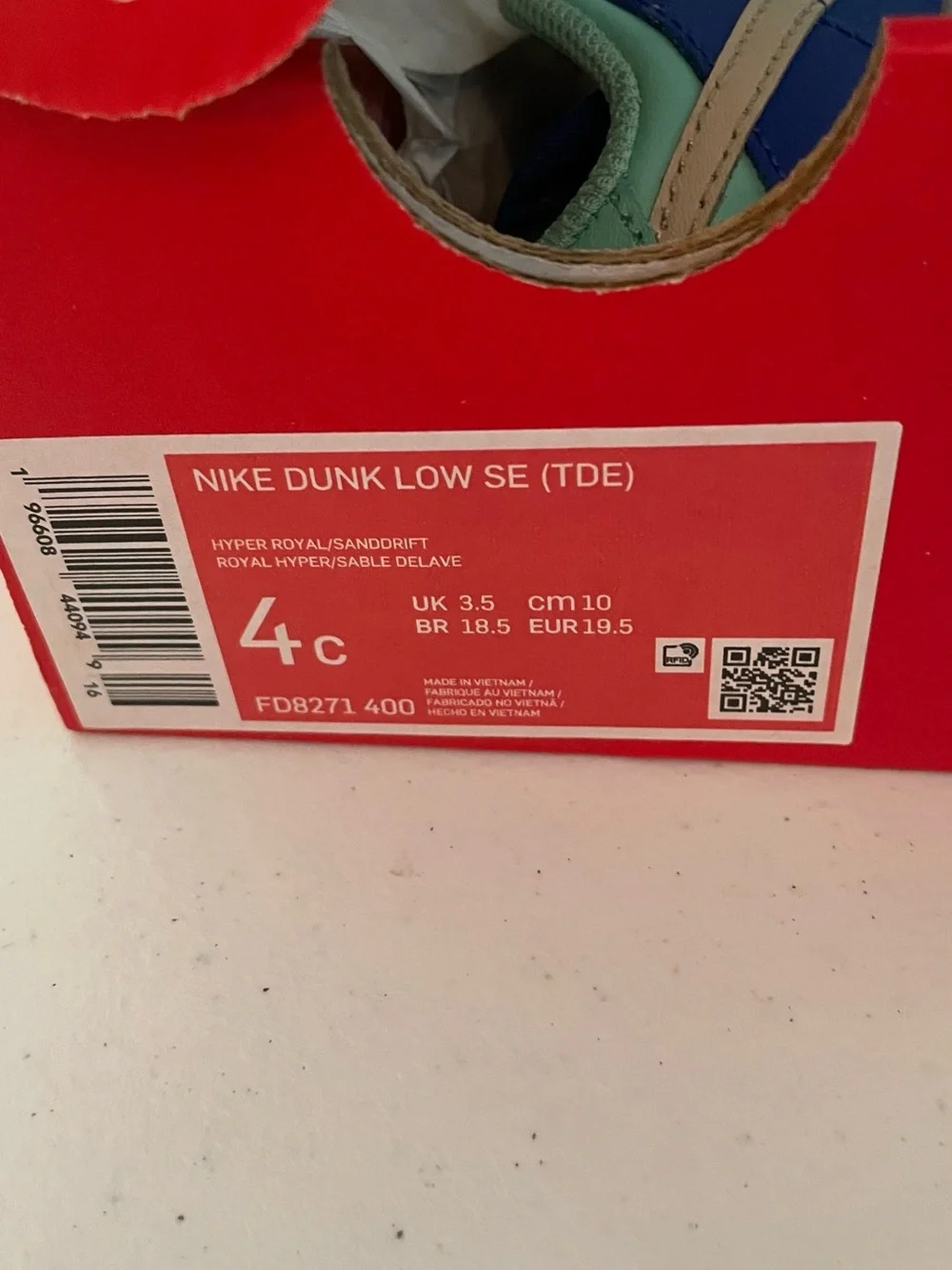 Nike Kids Colorblock Sneakers in Pink, Blue & Mint